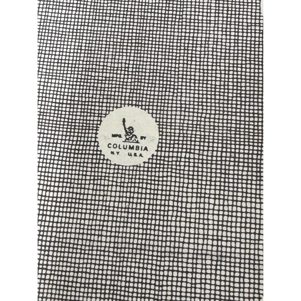 2 Vintage Columbia pebble black 3 ring binder 3
